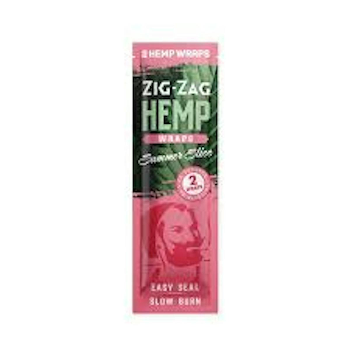 Photo of Zig Zag Hemp Wraps Summer Slice 2 pack