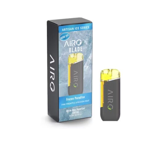 Airo Brands, Inc. Airo Brands | Frozen Paradise | Artisan Ice Series AiroX2  AIO Vape 2g - Clouditude Cannabis Dispensary in NY