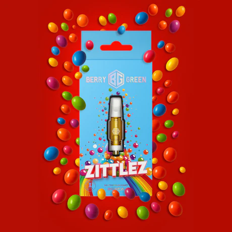Buy Berry Green - 3g Cart - Zkittlez Cartridges Cannabis