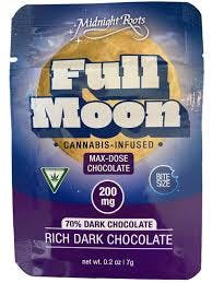 MIDNIGHT ROOTS - FULL MOON | RICH DARK CHOCOLATE | 200MG