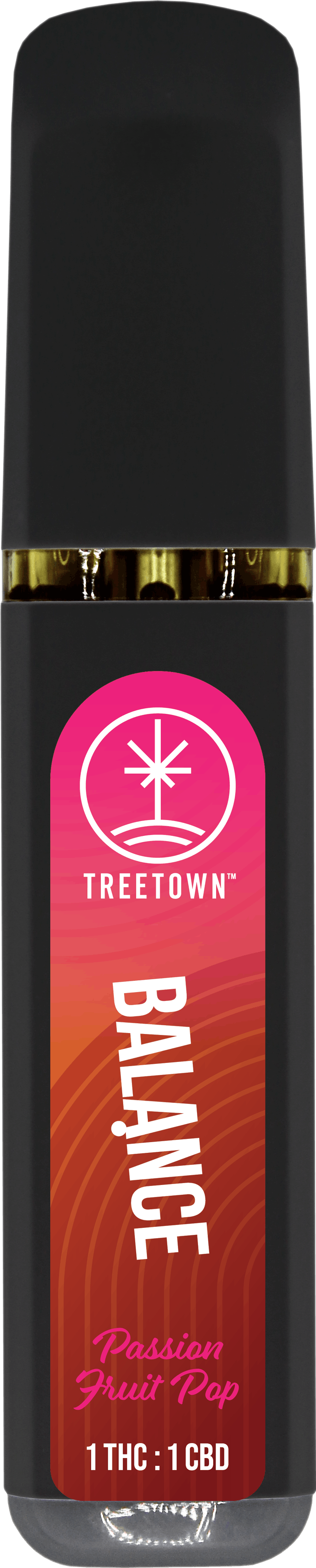 Product: 1:1 Balance | Passion Fruit Pop | Disposable | THC x CBD | TreeTown