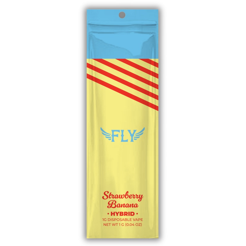Fly | Disposable Vape | Strawberry Banana | 1g