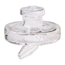 Spark | Glass Carb Cap - Clear Bubble