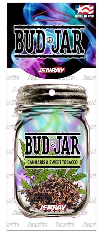 Product Bud Jar - Car Freshener - Cannabis & Sweet Tobacco