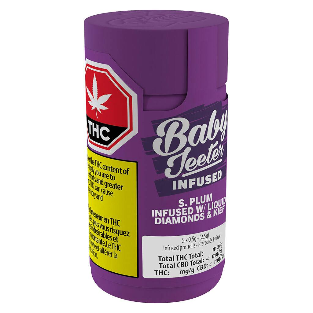Jeeter - sugar plum infused baby jeeters - 5x0. 5g
