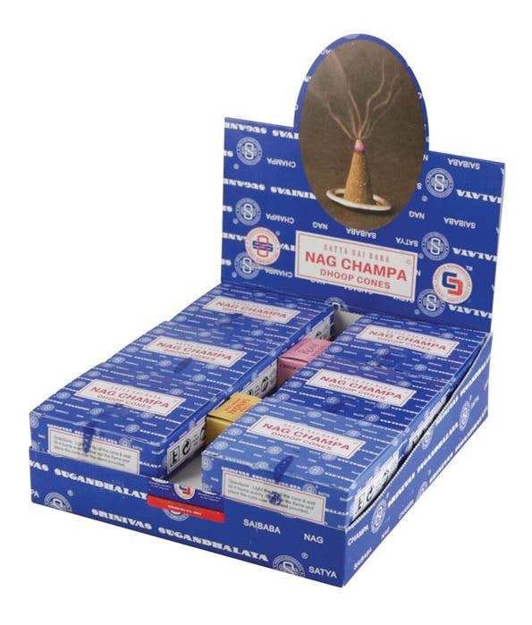 Incenso Satya Nag Champa Meditation - Canna-Shops