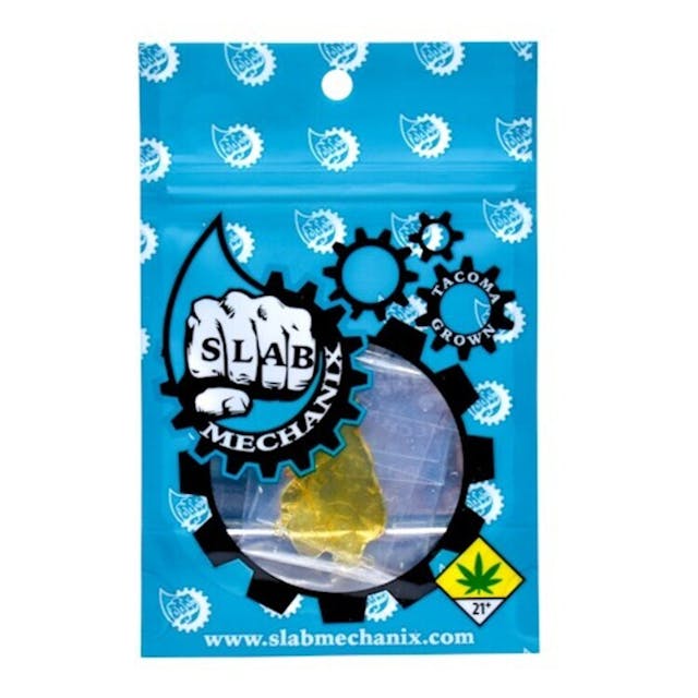 Shatter is a form of concentrate that is made by extracting cannabinoids and terpenes from cured cannabis flower. Shatter is translucent and stable at room temperature, but can range in consistency from very brittle to having a "pull-n-snap" quality.