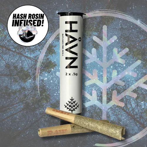 Papaya x Poddy Mouth (S) – (0.5g x 2) Hash Rosin-Infused Pre-Rolls-1
