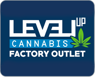 logo for Level Up Cannabis Factory Outlet