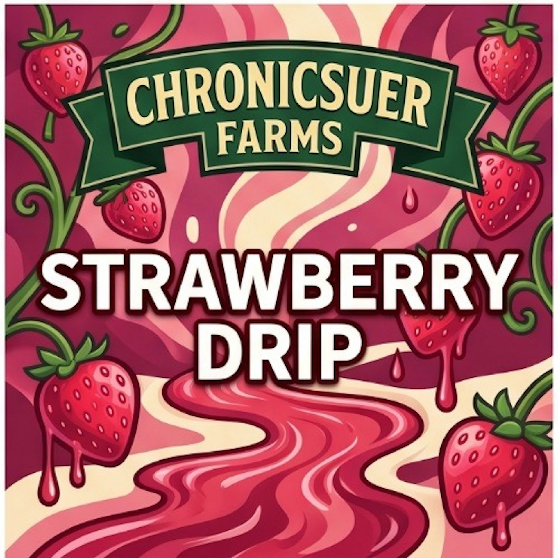 Chronicsuer Farms - Strawberry Drip - Buds