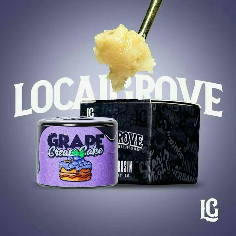 Local Grove Live Hash Rosin | Grape Cream Cake