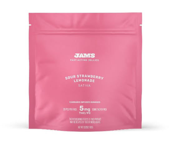 Sour Strawberry Lemon Jams - Fast Acting