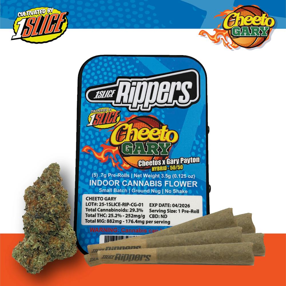 Product Preroll | Cheeto Gary (H) 5pk | 1Slice