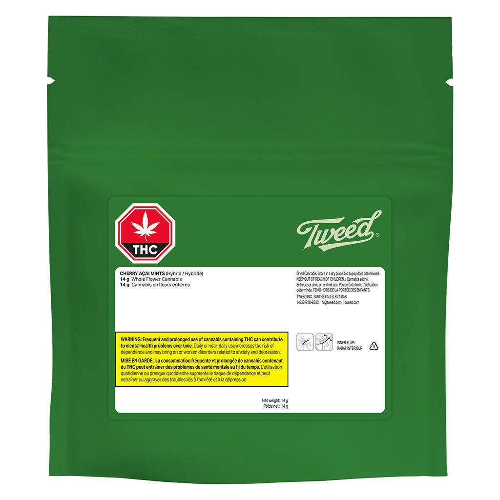 Tweed - cherry acai mints flower