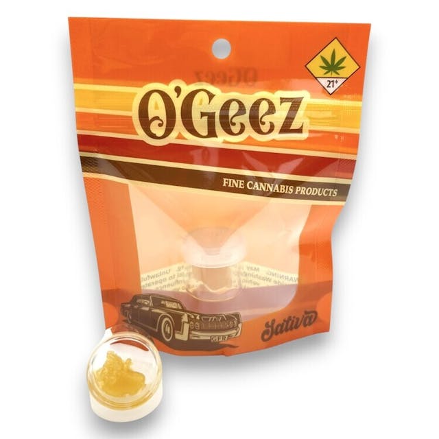 O' Geez - OG BHO 1g (S) - SATIVA - Sour Diesel - 1g