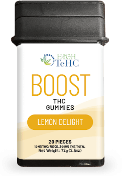 High TeHC | Lemon Delight Boost Gummies | 200mg