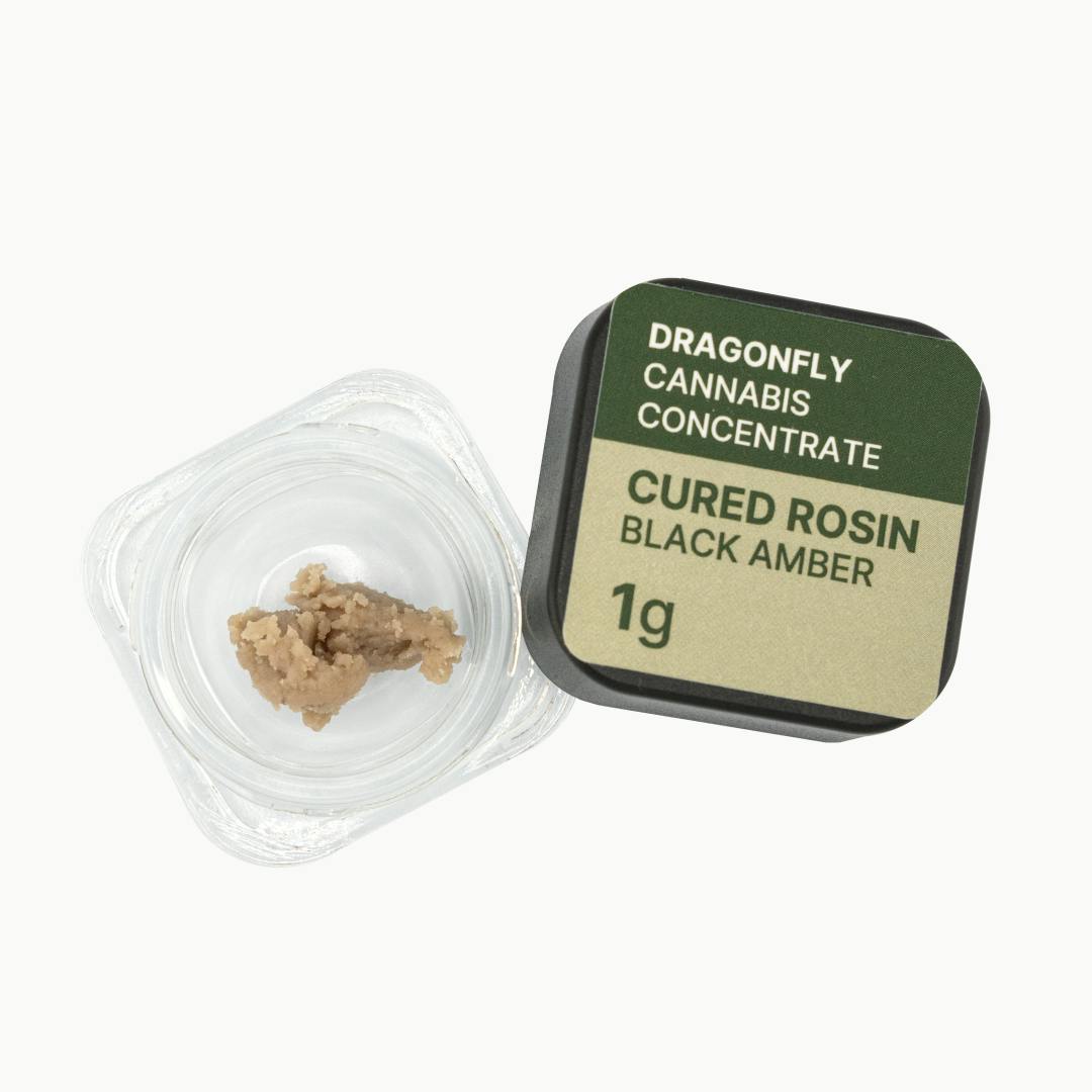 Cured Rosin Black Amber Badder