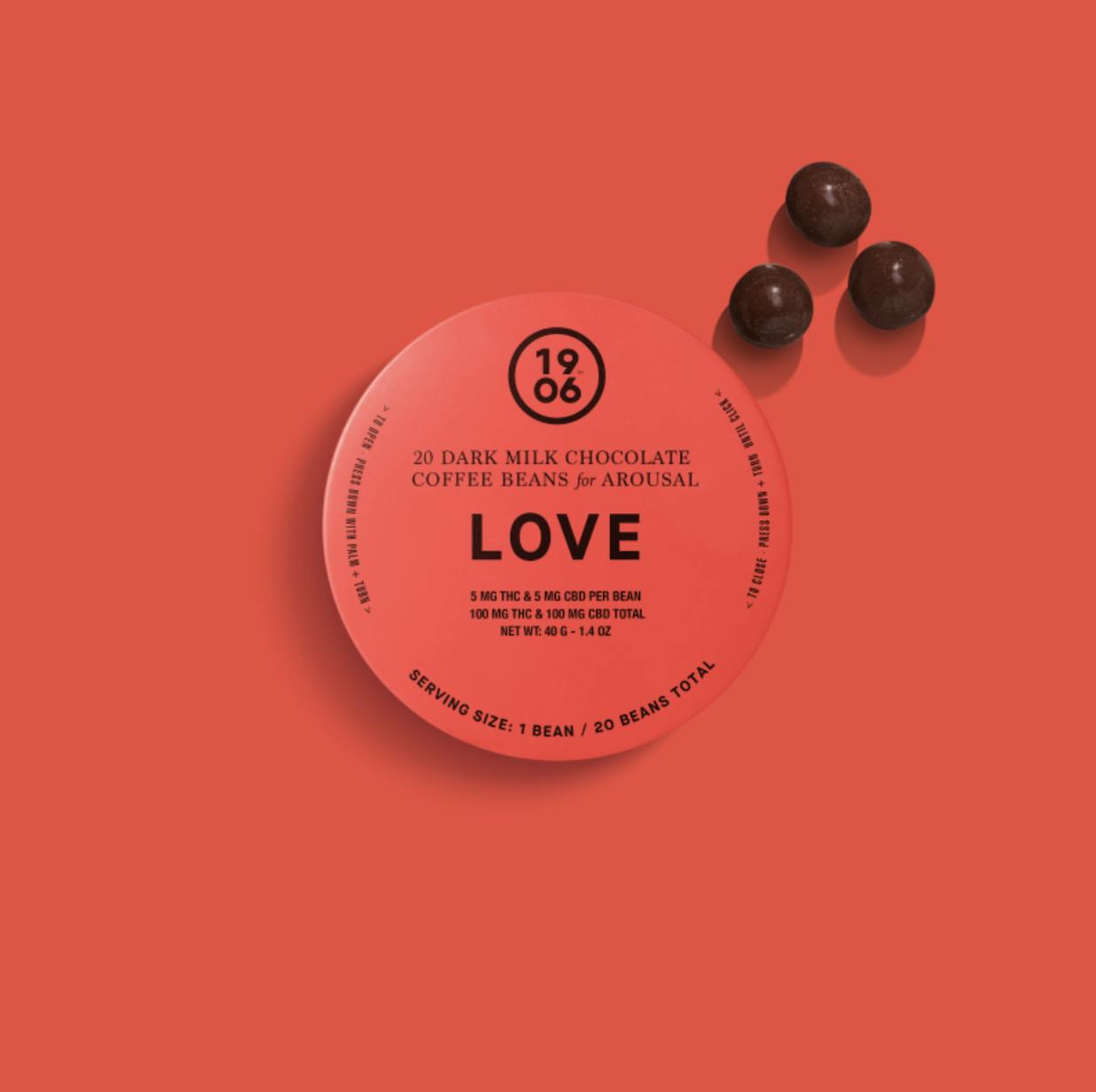 1906 | Love Beans | 20ct | 100mg