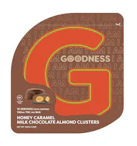 I Am Goodness - Honey Caramel Almond Clusters - 100mg