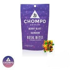 Photo of Chomp’d | Berry Blast Rainbow 10Pk Geek Bites | 100mg