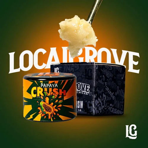 Local Grove - 1g Live Rosin - Papaya Crush