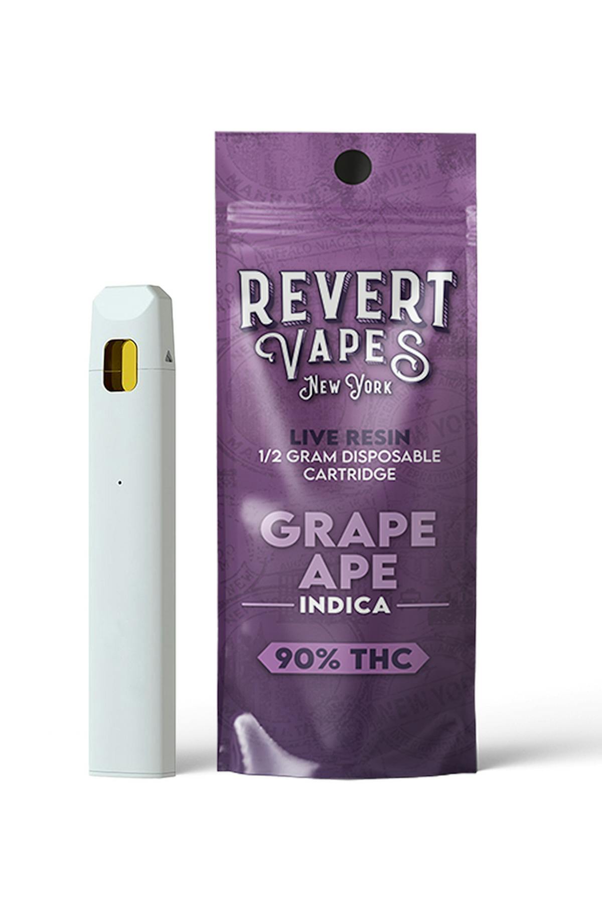 Photo of Revert Grape Ape 0.5g Live Resin Vape