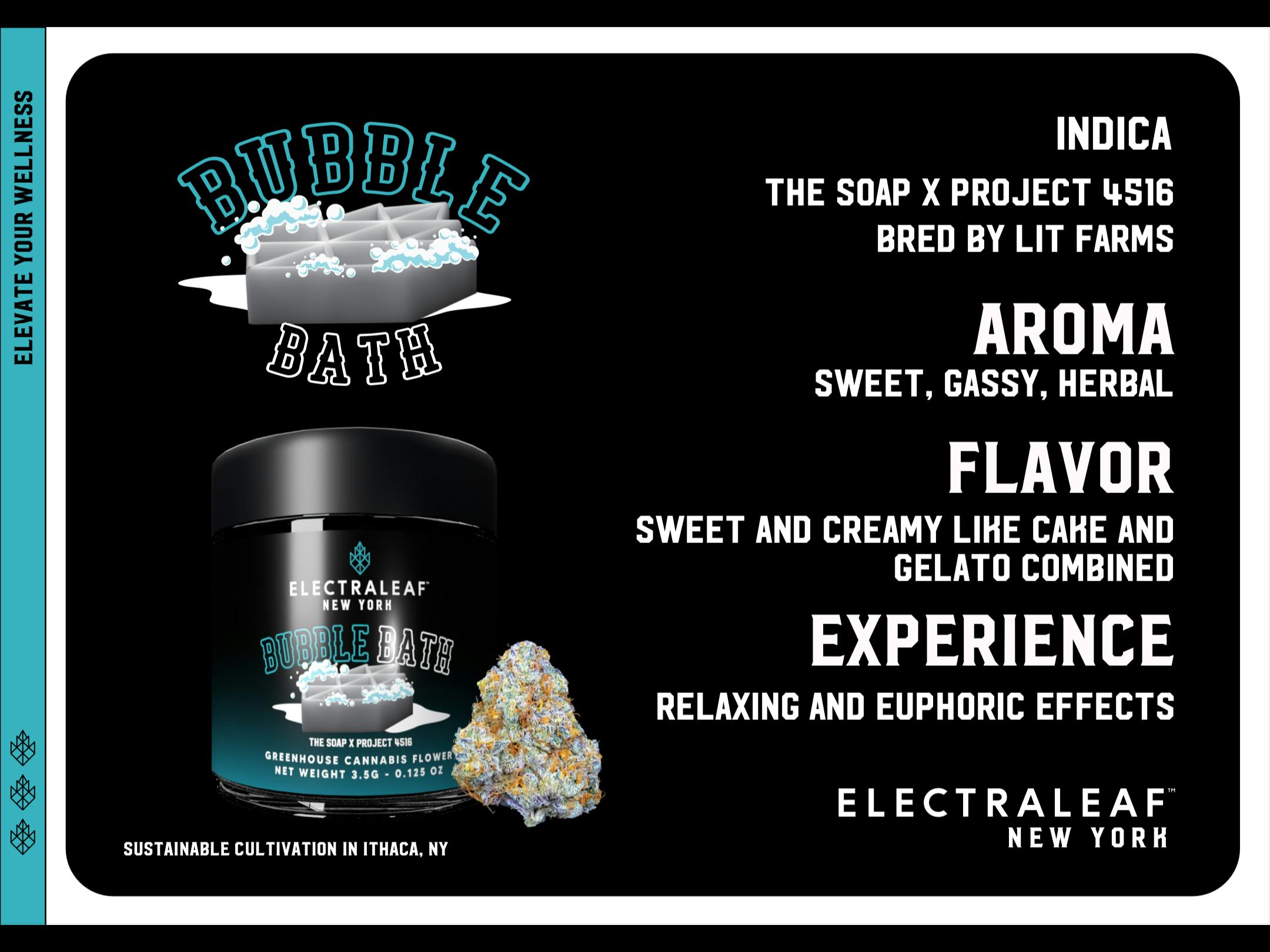 ElectraLeaf Electraleaf | Bubble Bath | Flower (Indica) - Doobie