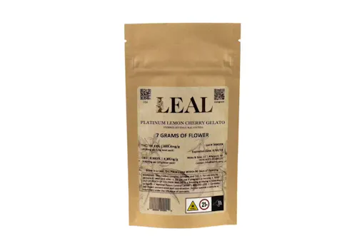 Leal Platinum Lemon Cherry Gelato Flower 3.5g-1
