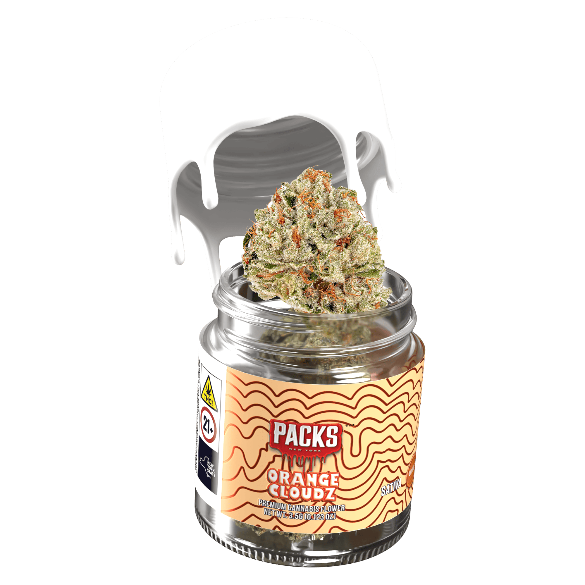 Packs Orange Cloudz 3.5g Flower