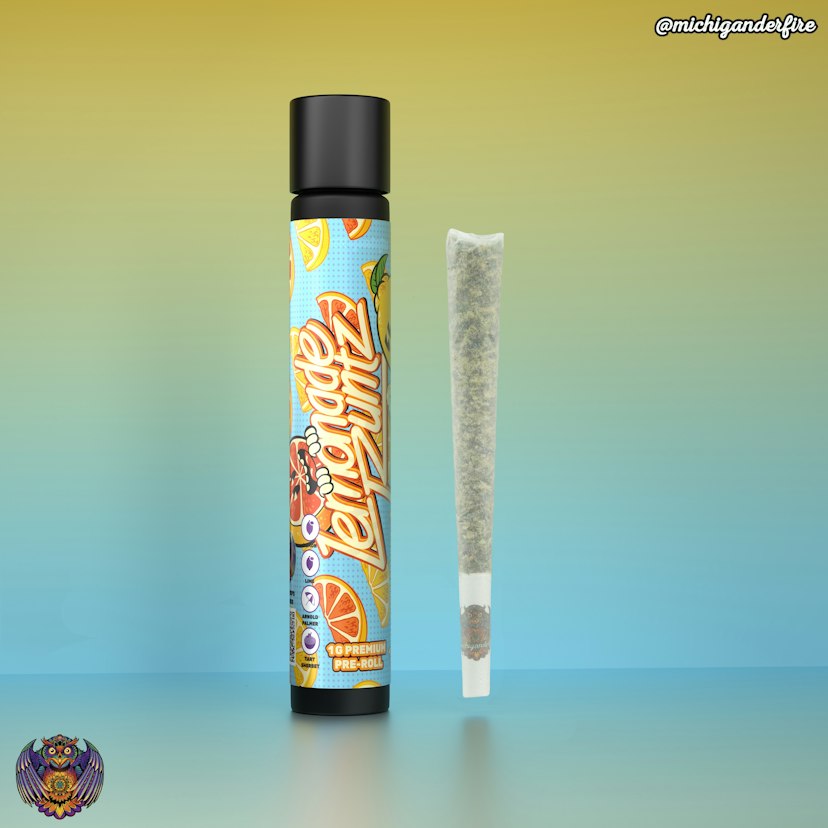 Michigander Fire 1g Preroll Lemonade Runtz