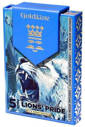 Product: Goldkine | Lions Pride | Infused Pre-roll Pack x 5 (3g) | Hybrid