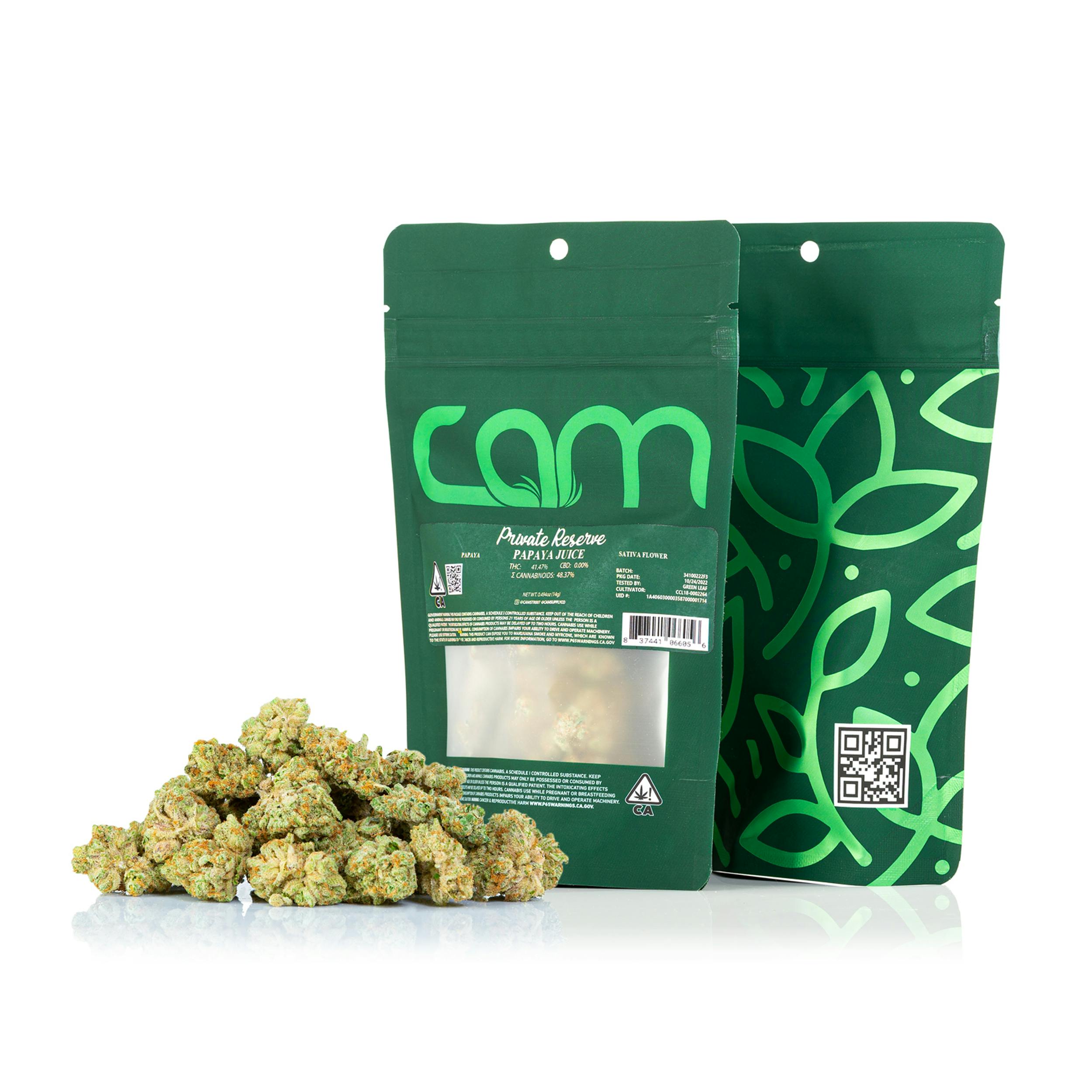 Flower | CAM | Papaya Juice | 14g (Exotic Flower)