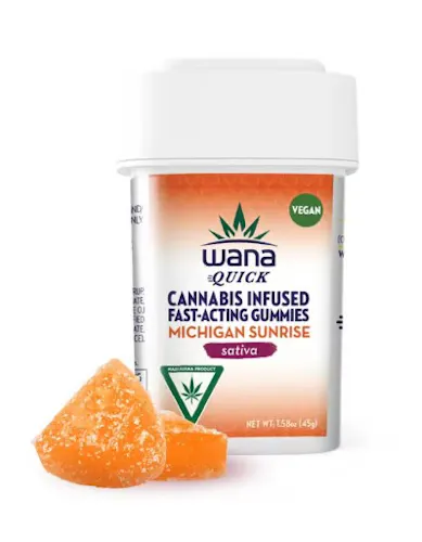 Quick Michigan Sunrise Sativa Gummies [10 pack] | 200mg-1