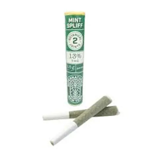Supernaturals | Mint Spliff |Botanical Pre-roll I 2pk | 1.5g-active