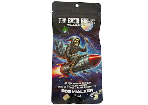 Stoned to the Bone | Bog Walker | Rosin Rocket | Infused Pre-Roll | 1.3g-1