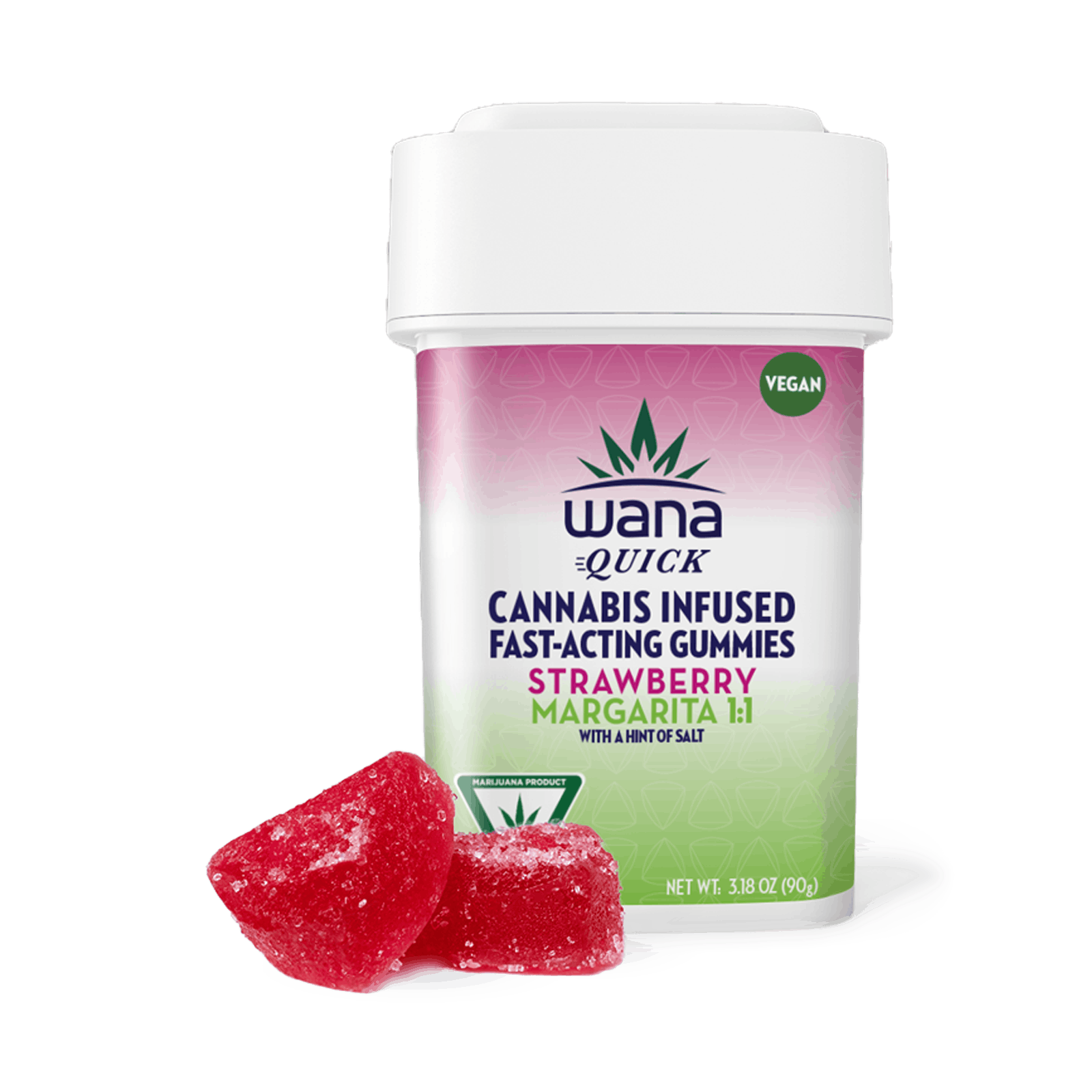 Product: 1:1 Strawberry Margarita Fast-Acting Gummies 10-pack