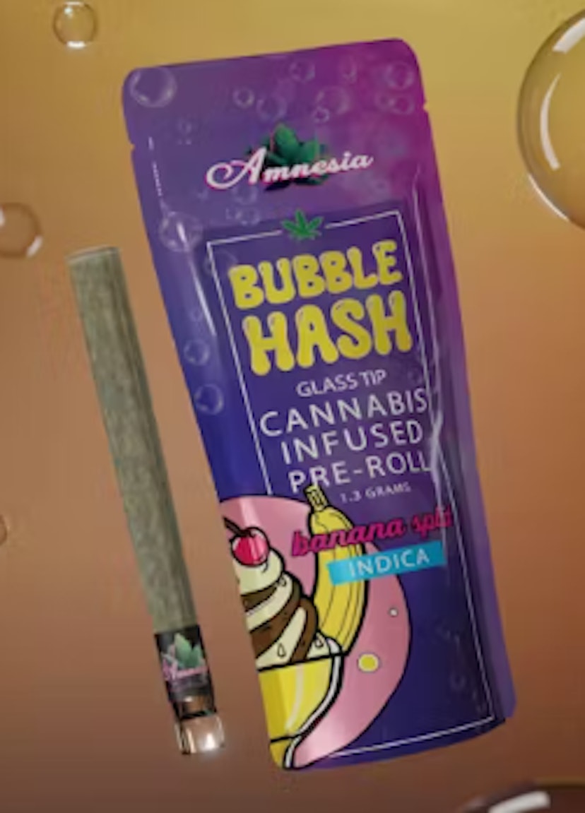 Amnesia - Banana Split 1.3g Bubble Hash PR