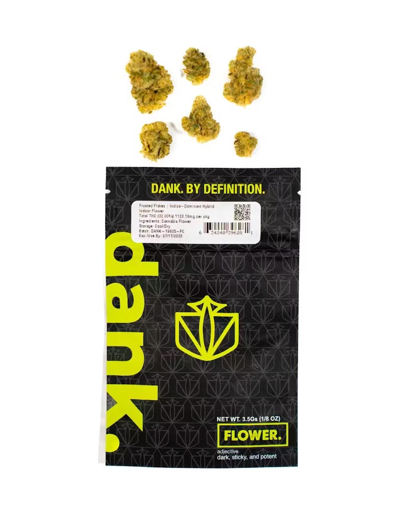 Dank Frosted Flakes Flower FLUENT White Plains Rec