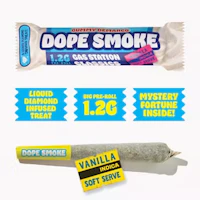 DOPE SMOKE | Vanilla Soft Serve | Liquid Diamond Infused Joint | 1.2G - product image at King of Budz