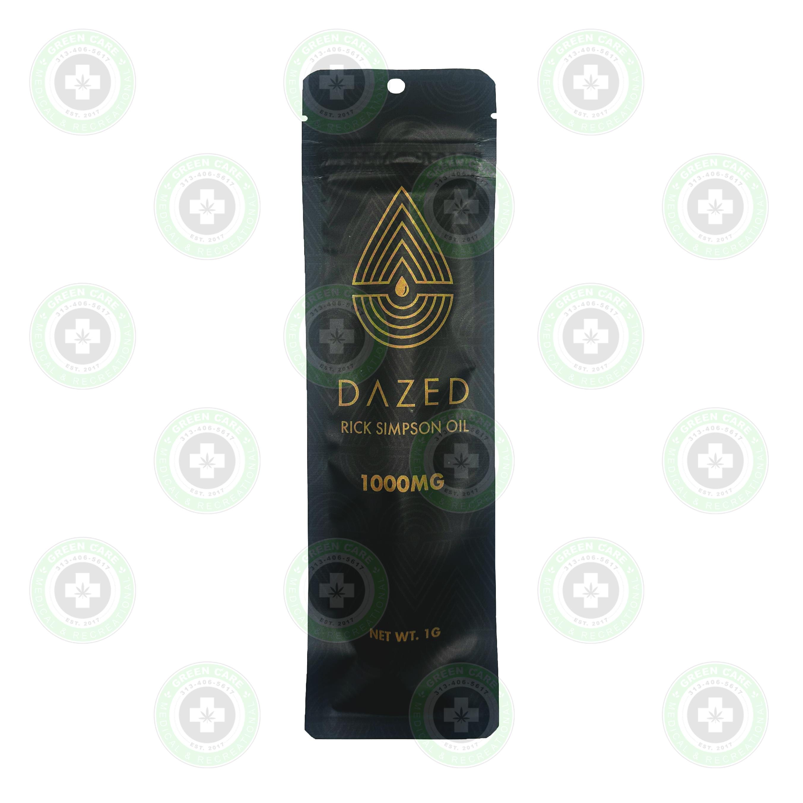 Dazed Extracts - Full Spectrum RSO 1:1 Syringe | Greencare