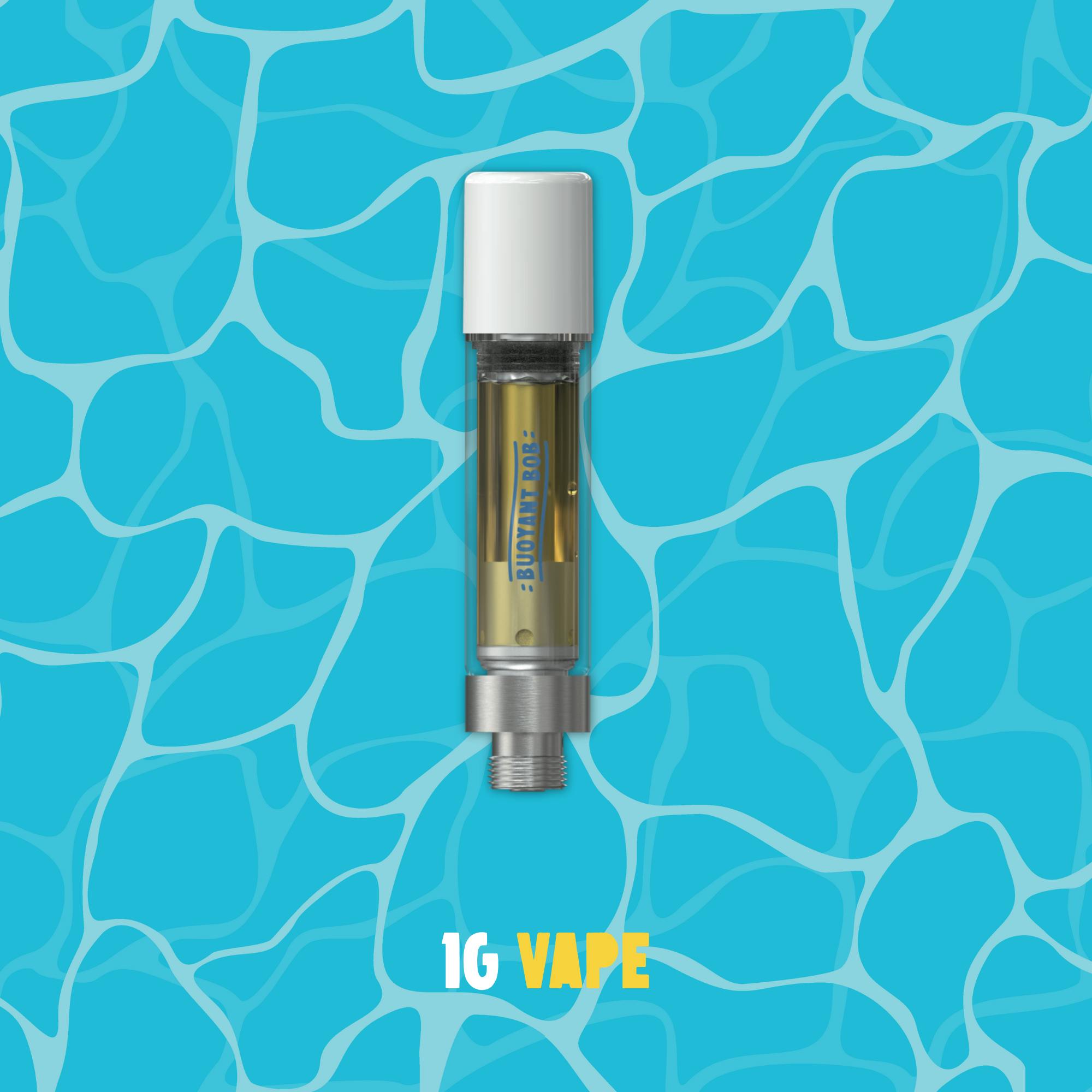 Buoyant Bob - Strawberry Daiquiri - Distillate Cartridge - 1g | Blue Sage  Cannabis Deli