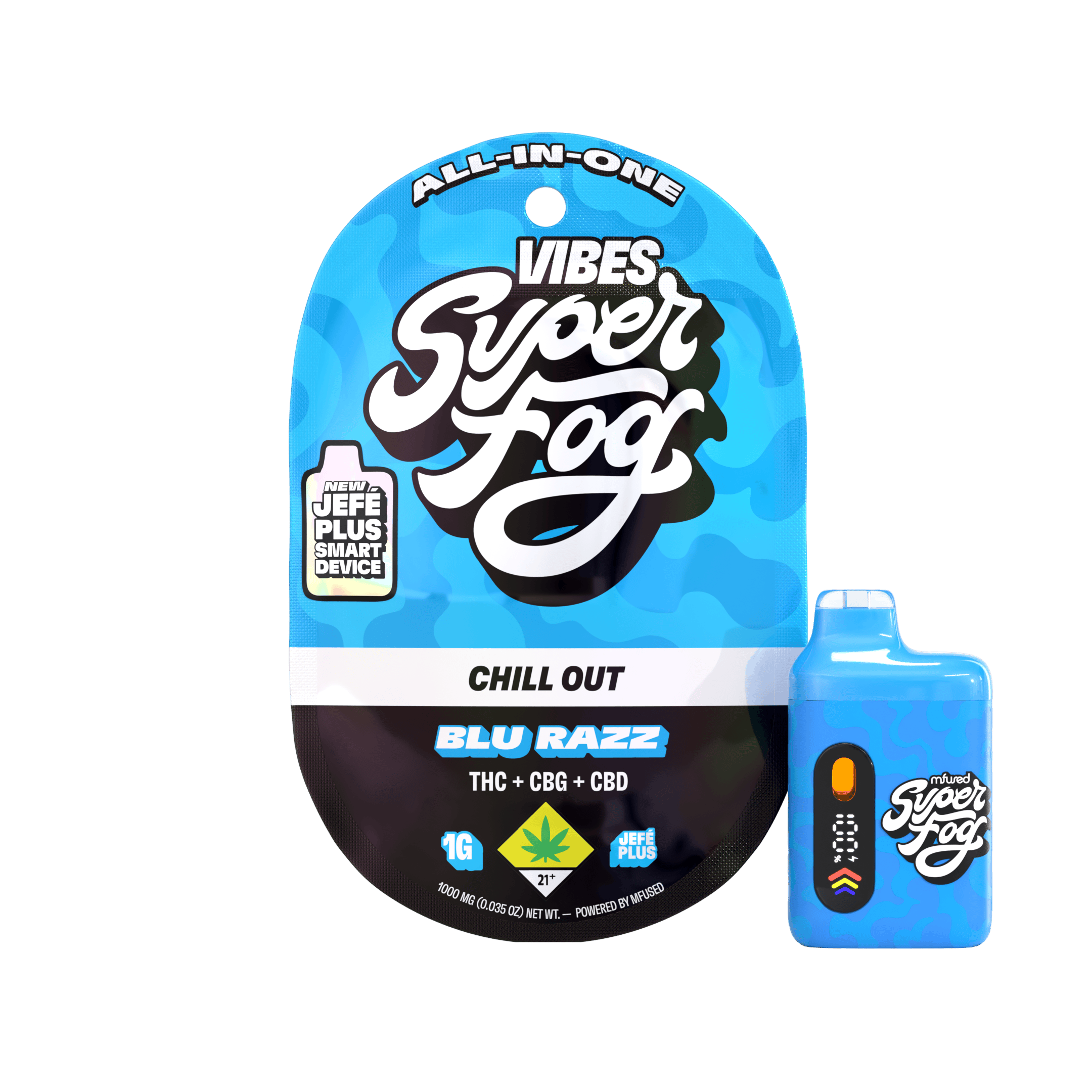 VIBES Targeted Cannabinoids 1g Jefé Plus - Chill Out
