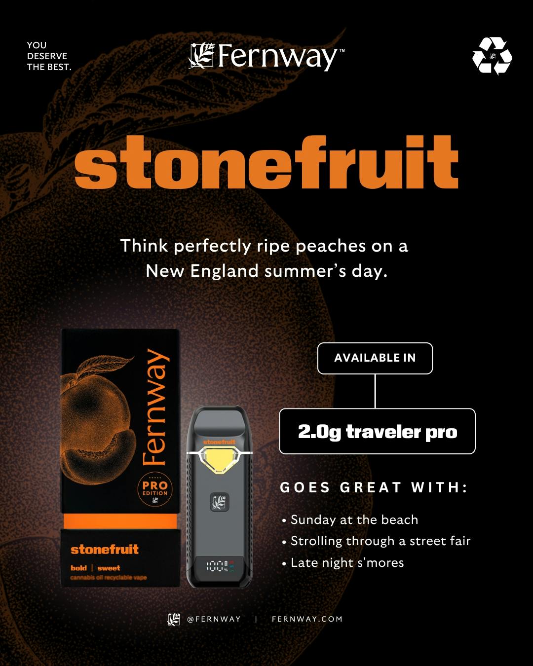 Fernway Stonefruit | Disposable Cart | 2g - Union Chill Cannabis