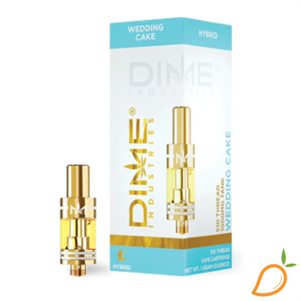 1g Wedding Cake Vape Dime Industries | Mango Cannabis Norman