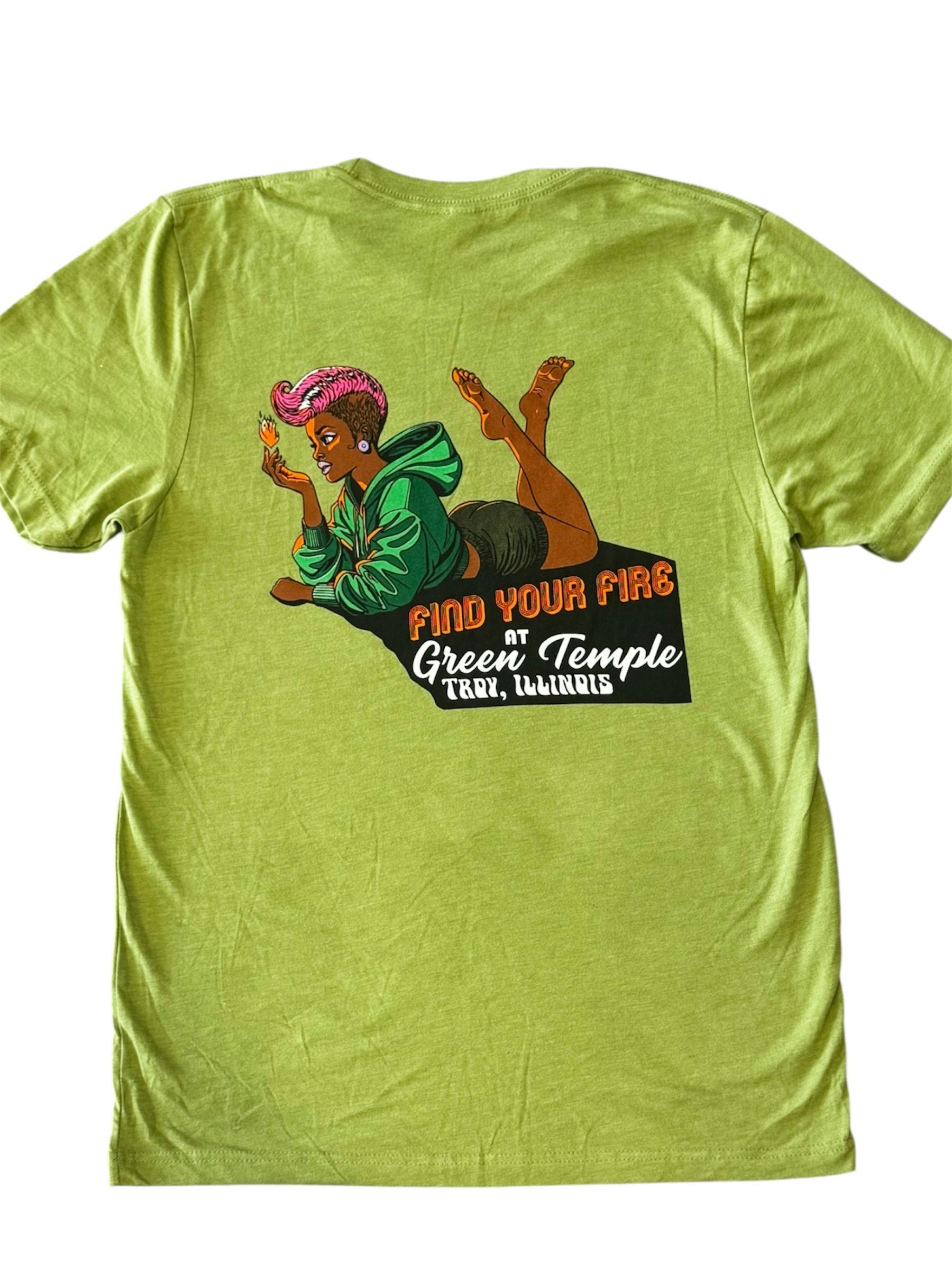 Product NC T-Shirt - GT: Find Your Fire (Green - XLarge)