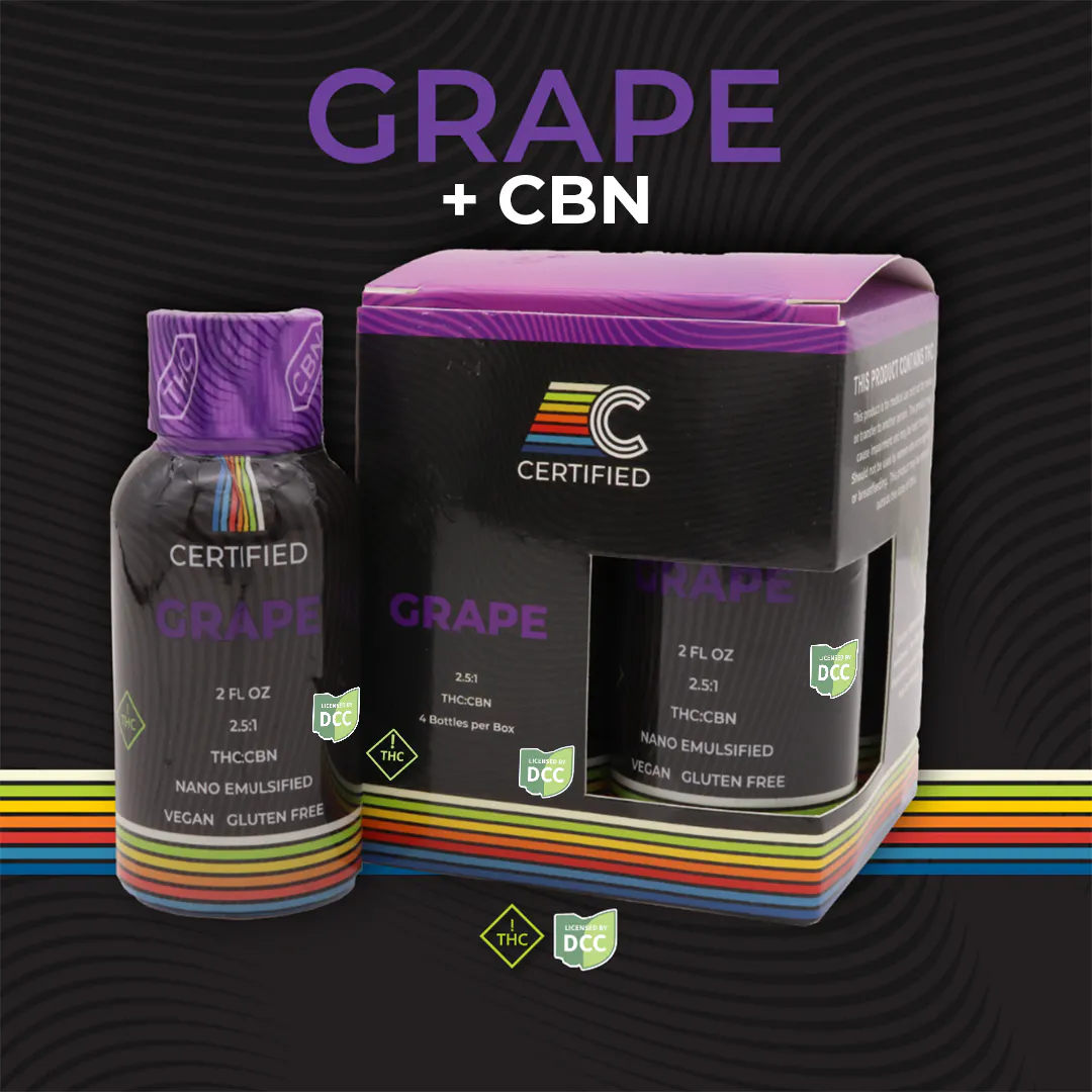 Grape CBN Drink | 4pk | Pure Ohio Wellness (Dayton)