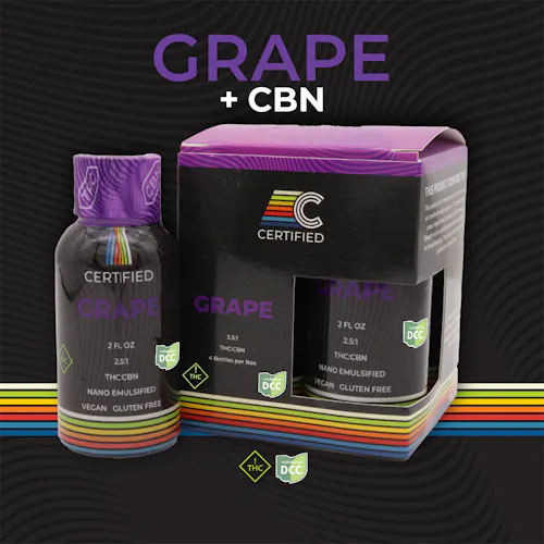 Certified Cultivators | Grape Drink CBN | 4pack | 100mg-1