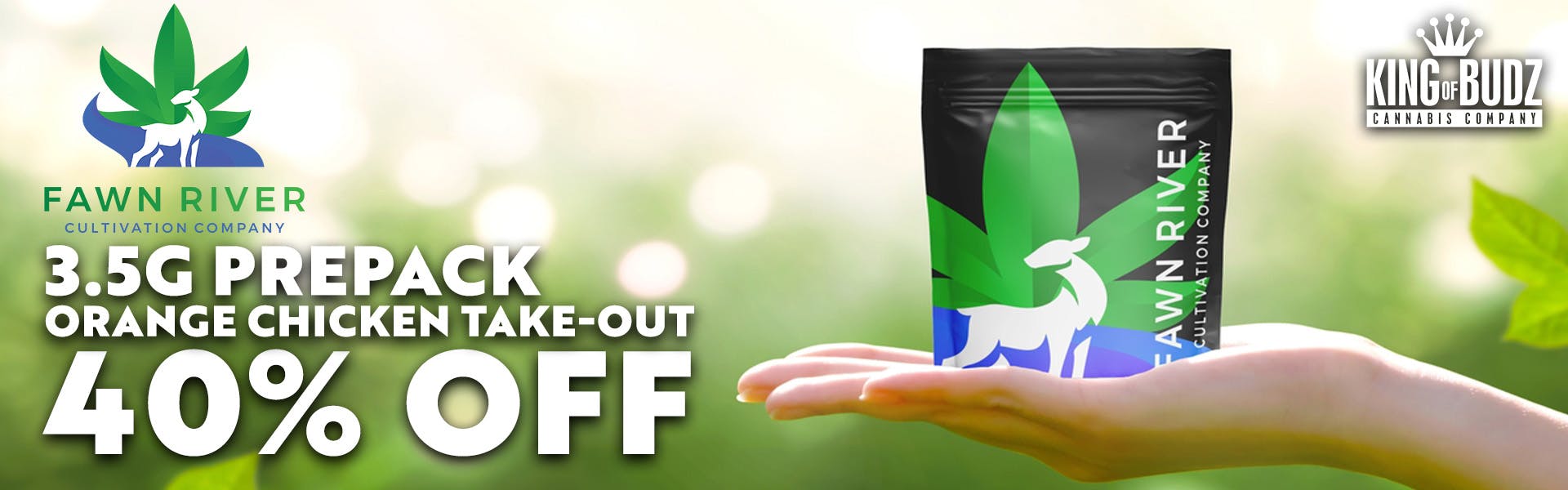 Fawn River - Orange Chicken Take Out 3.5g Prepack - 40 Percent OFF