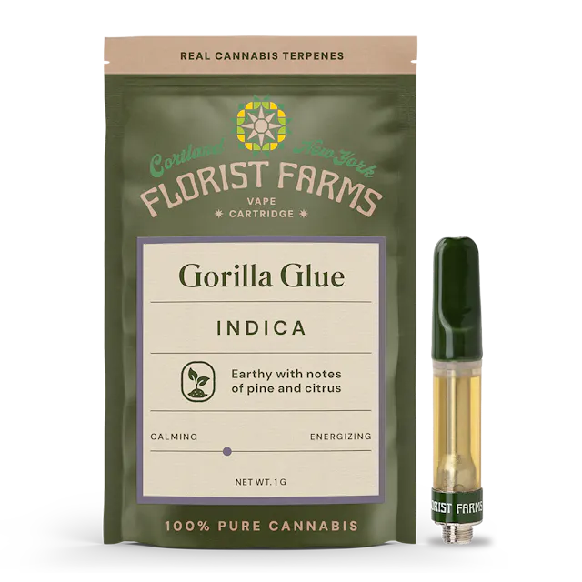 Florist Farms Gorilla Glue | Vape Cartridge | 1g