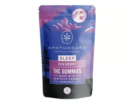 Product: Apothecare | Certified Organic Zenberry 2:2:1 CBD:THC:CBN Bespoke Gummies 10pc | 200mg:200mg:100mg*